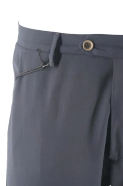 Pantalone Elegante Modello Montecarlo / Blu Uomo Pantaloni