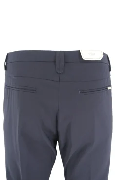 Discount Pantalone Elegante Modello Montecarlo / Blu Uomo Pantaloni