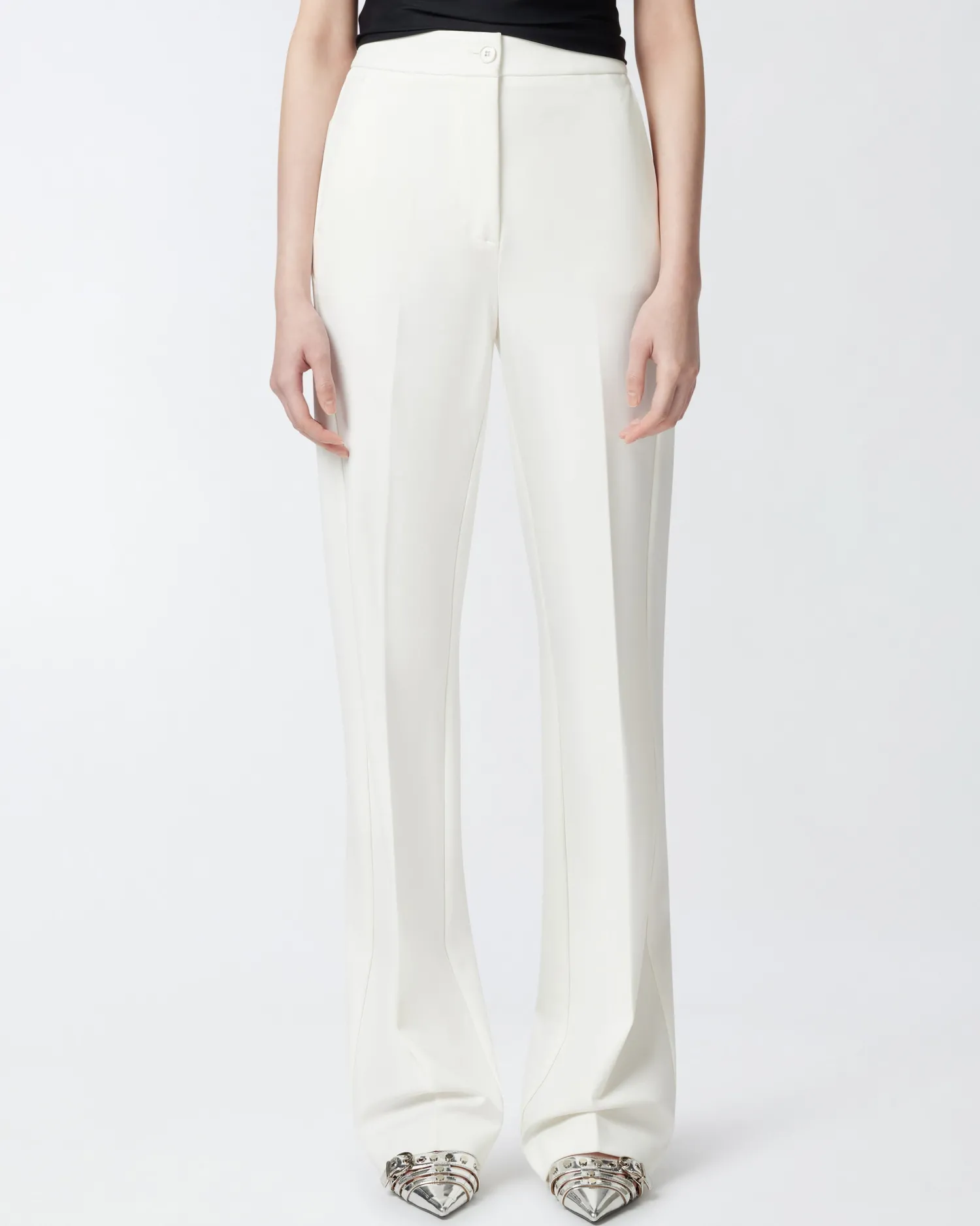 Best Pantalone Elegante Svasato / Donna Pantaloni