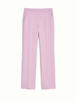 Outlet Pantalone Flare Fit in Cady / Donna Pantaloni