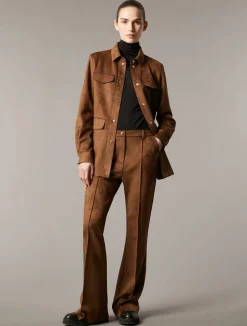 Clearance Pantalone Flare Fit in Jersey / Donna Pantaloni