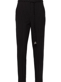 Discount Pantalone Gessato con Ruches / Donna Pantaloni