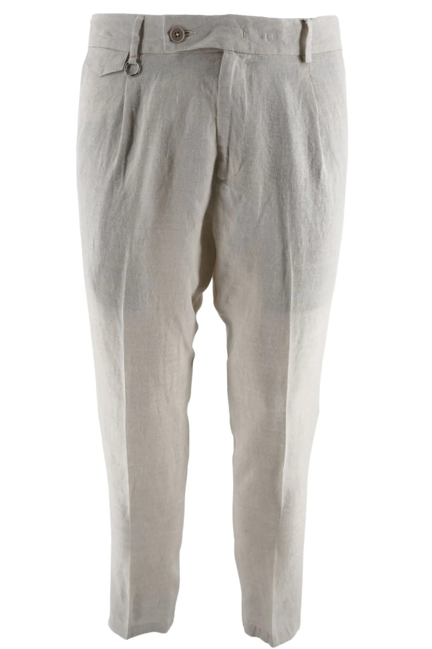 Hot Pantalone in Lino / Uomo Pantaloni