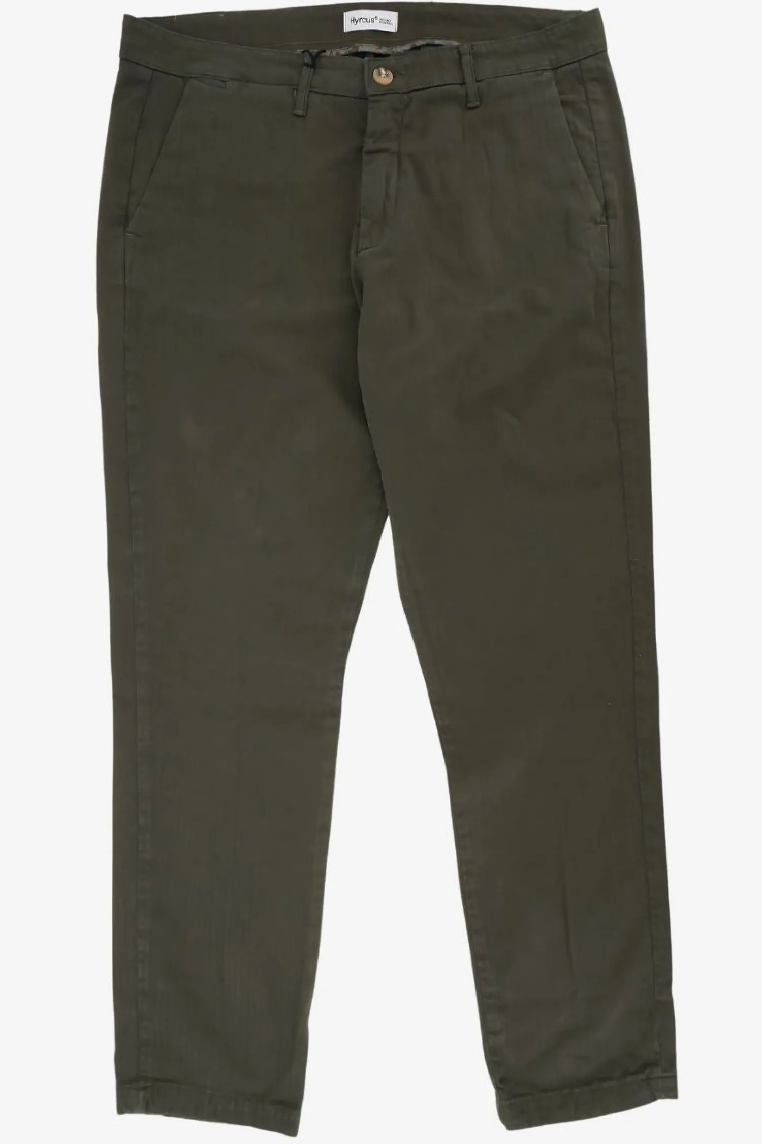 New Pantalone in Cotone Armaturato Regular Fit / Uomo Pantaloni