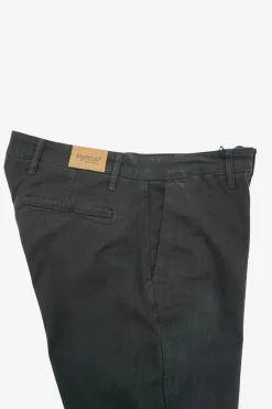 Hot Pantalone in Cotone Armaturato Regular Fit / Uomo Pantaloni