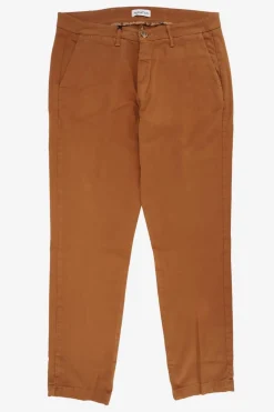 Sale Pantalone in Cotone Armaturato Regular Fit / Uomo Pantaloni