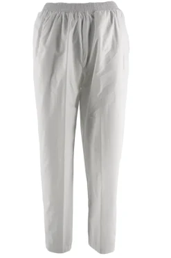 Pantalone in Cotone con Elastico in Vita / Donna Pantaloni