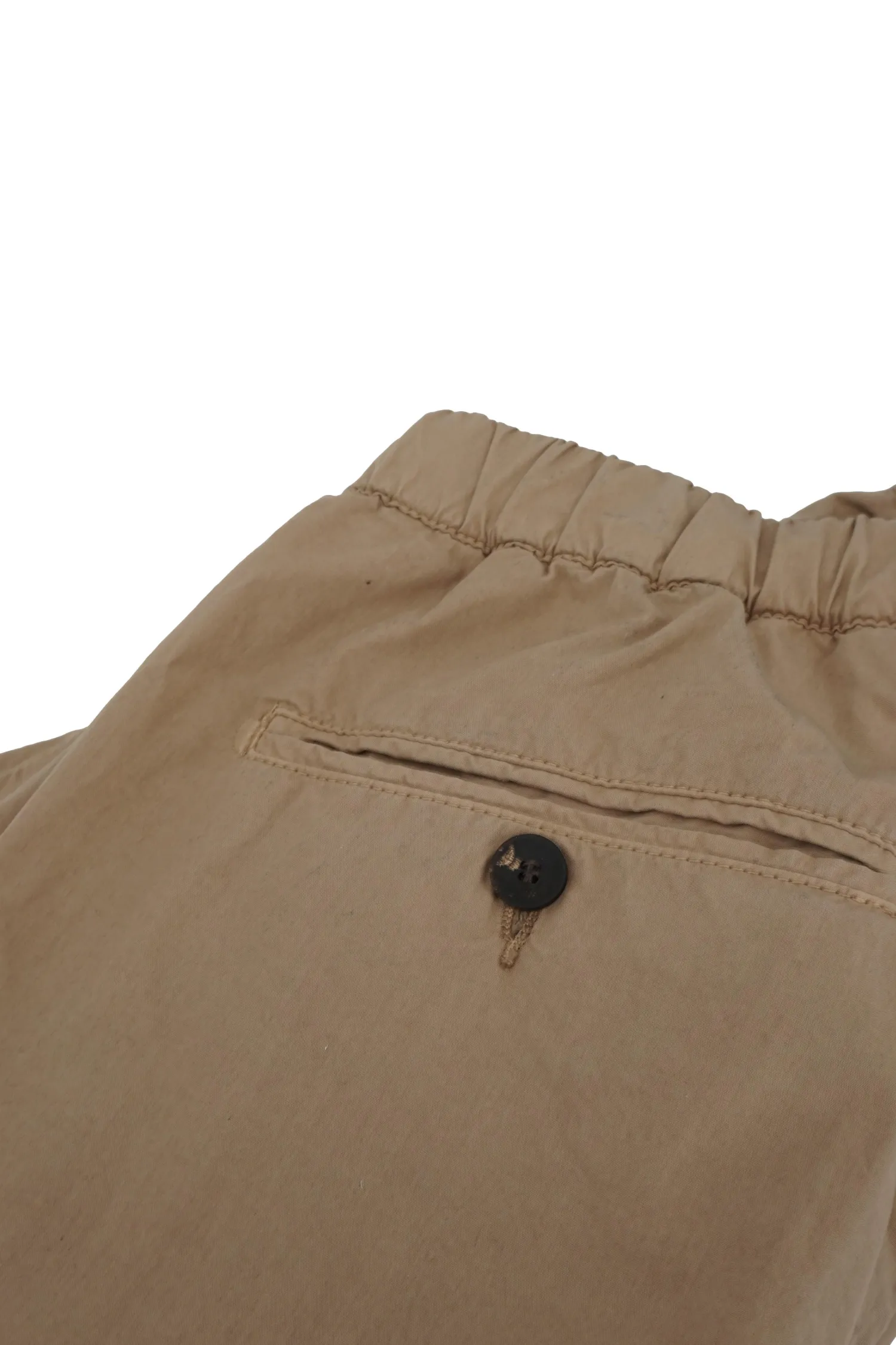 Pantalone in Cotone con Elastico in Vita / Uomo Pantaloni