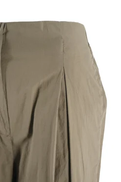 Discount Pantalone in Cotone con Pinces / Donna Pantaloni