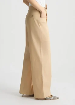 Online Pantalone in Cotone Popeline / Donna Pantaloni