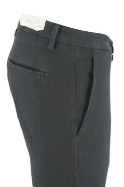 Hot Pantalone in Cotone Slim Fit / Nero Uomo Pantaloni