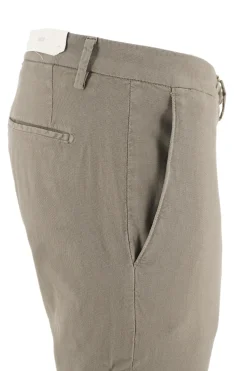 Clearance Pantalone in Cotone Slim Fit / Uomo Pantaloni