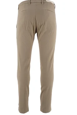 Clearance Pantalone in Cotone Slim Fit / Uomo Pantaloni