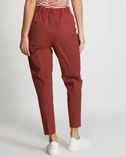 Outlet Pantalone in Cotone Stretch / Donna Pantaloni