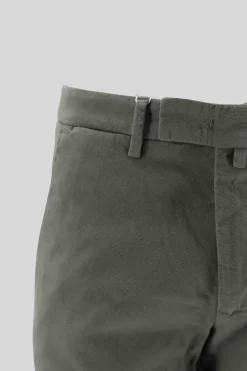 Online Pantalone in Cotone Tramato / Uomo Pantaloni