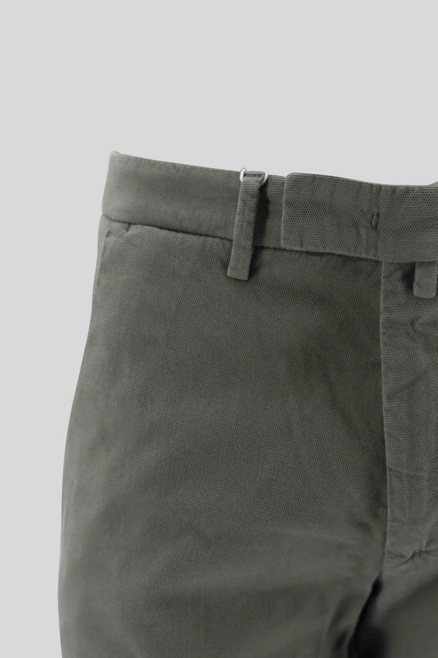 Online Pantalone in Cotone Tramato / Uomo Pantaloni