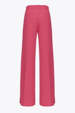 Discount Pantalone in Crepe Fluido / Donna Pantaloni
