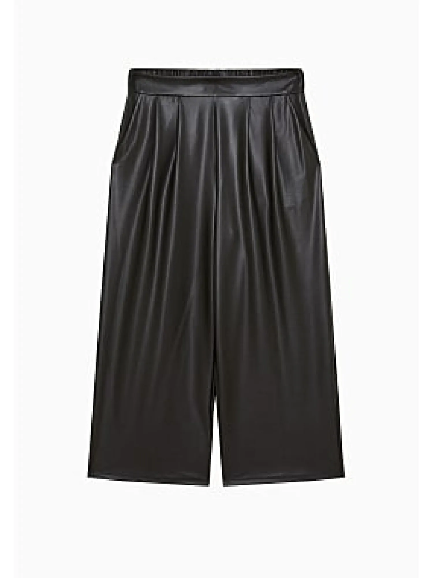 Sale Pantalone in Eco Pelle con Coulisse / Donna Pantaloni