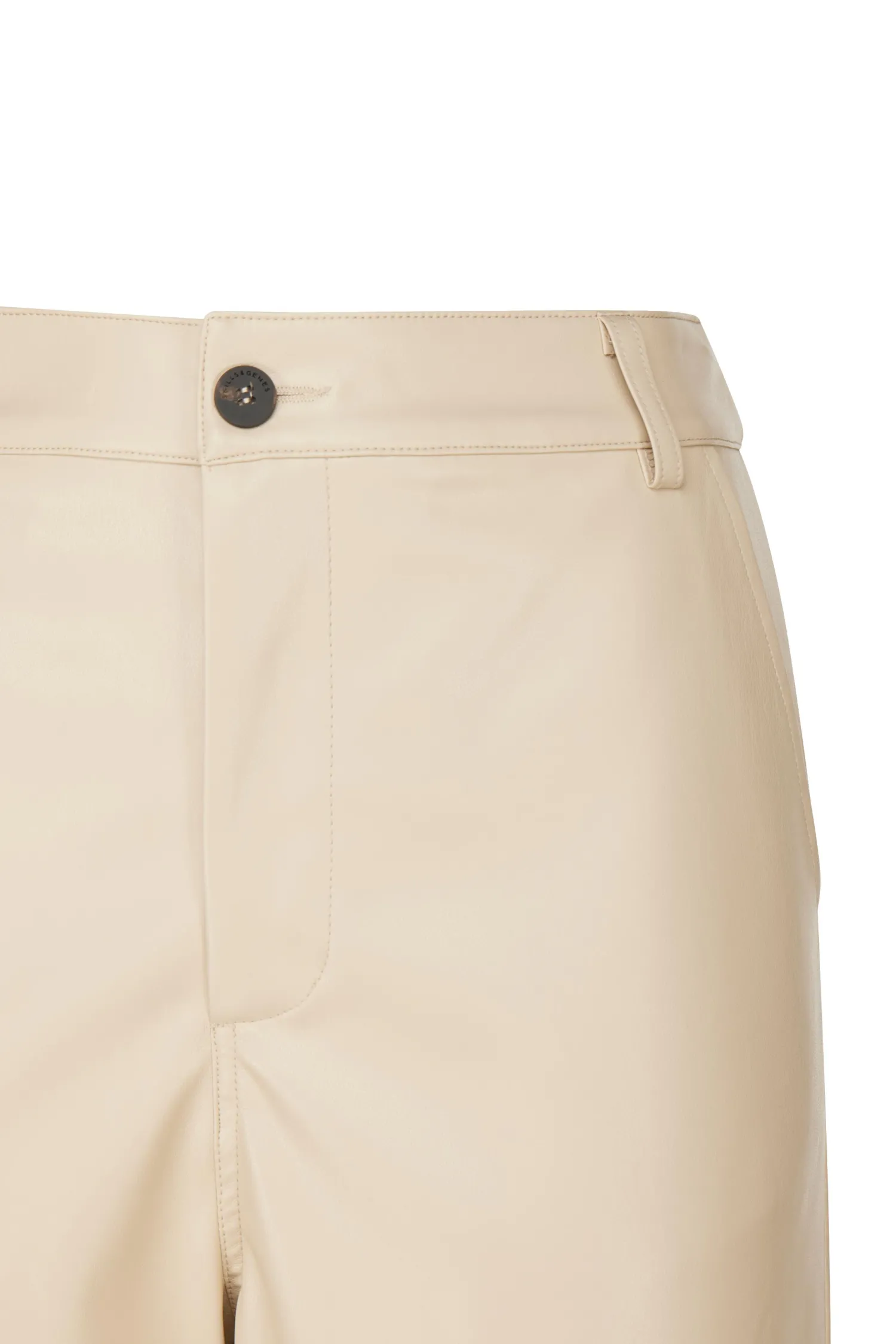 Discount Pantalone in Ecopelle con Tasconi / Donna Pantaloni