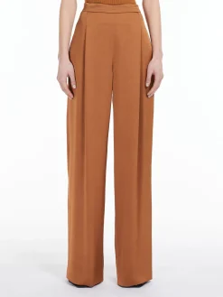 Online Pantalone in Envers Satin / Donna Pantaloni