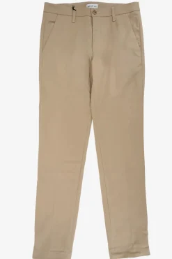Hot Pantalone in Gabardina di Cotone / Uomo Pantaloni