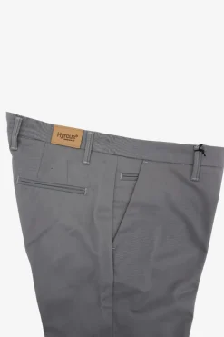 Outlet Pantalone in Gabardina di Cotone / Uomo Pantaloni
