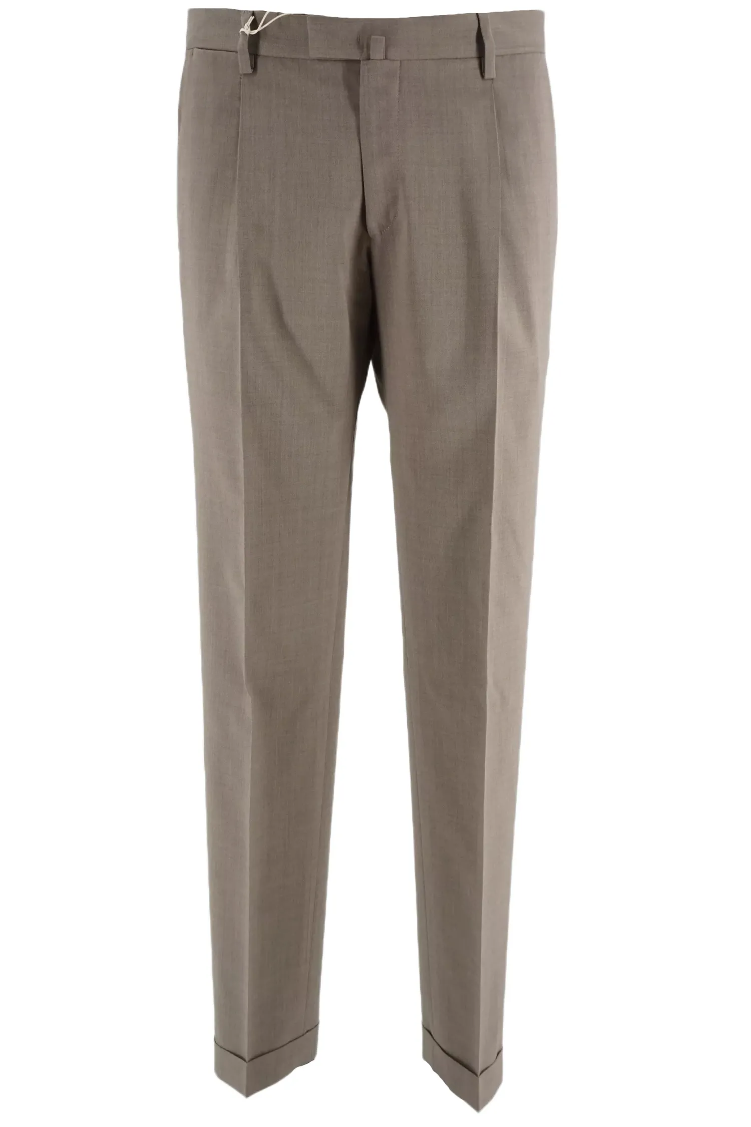 Online Pantalone in Lana / Beige Uomo Pantaloni