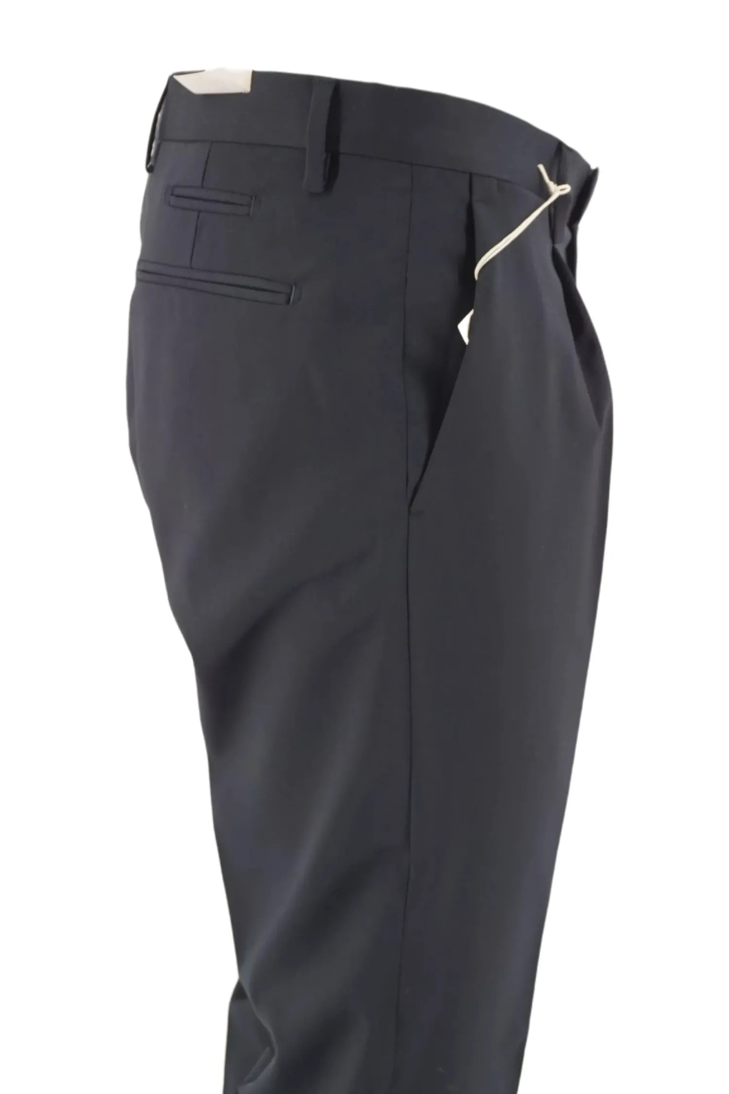 Online Pantalone in Lana / Nero Uomo Pantaloni
