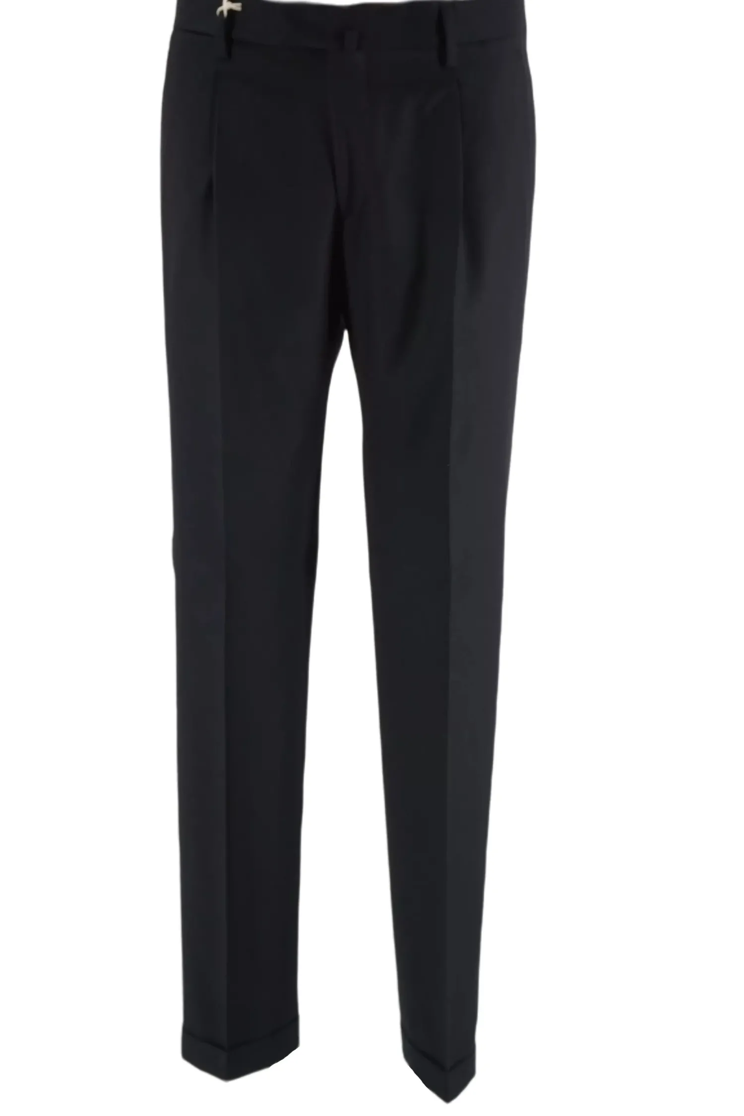 Best Pantalone in Lana e Cachemire / Nero Uomo Pantaloni