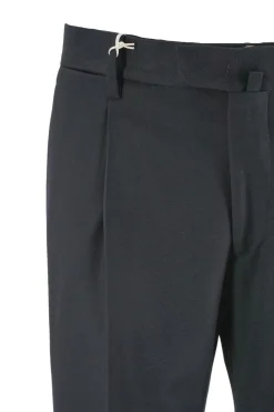 Best Pantalone in Lana e Cachemire / Nero Uomo Pantaloni