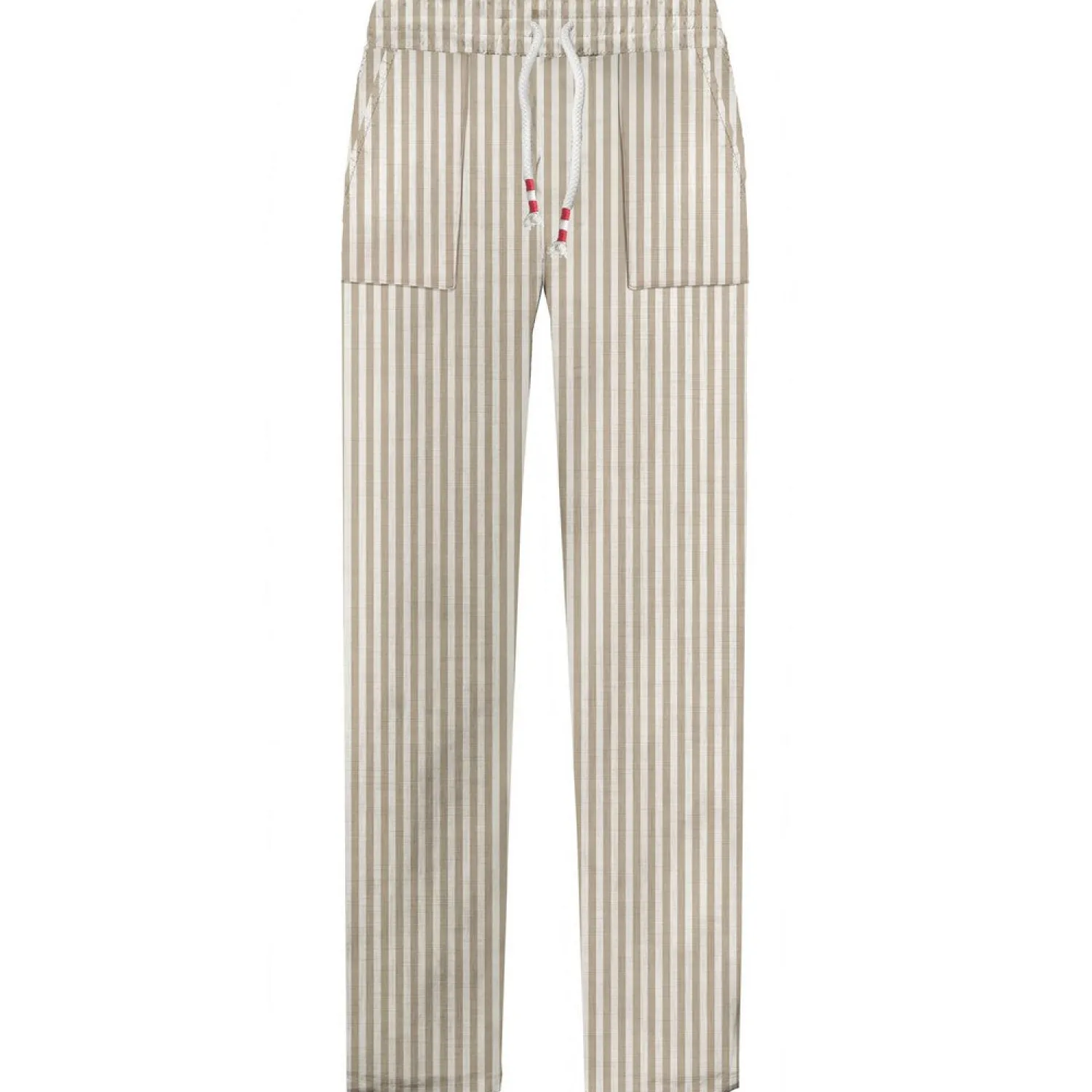 Clearance Pantalone in Lino con Coulisse / Uomo Pantaloni