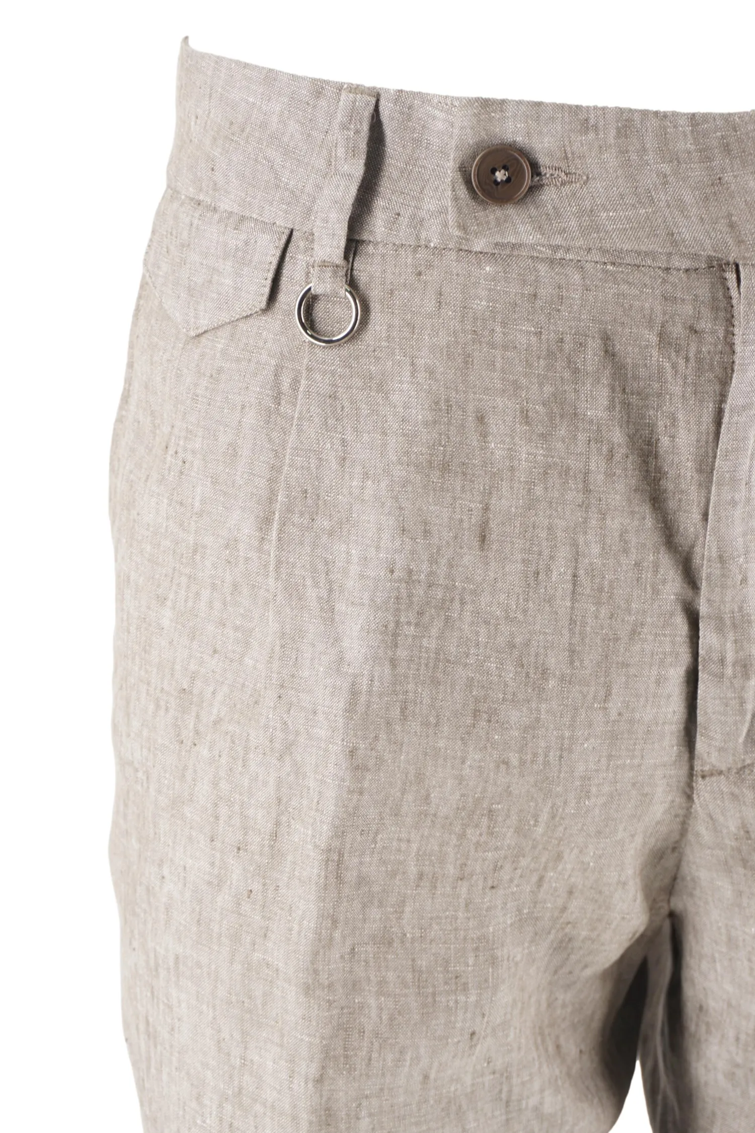 Discount Pantalone in Lino Modello Charles / Uomo Pantaloni