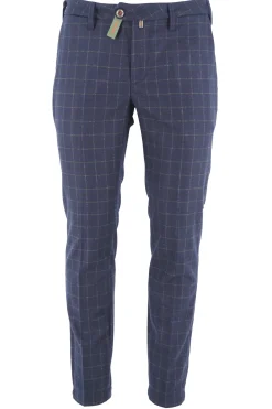 Sale Pantalone in Misto Lana con Fantasia / Uomo Pantaloni