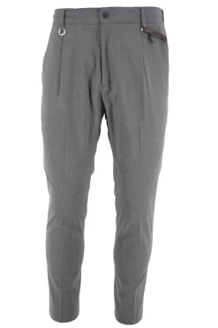 Hot Pantalone in Misto Lana con Pinces / Uomo Pantaloni