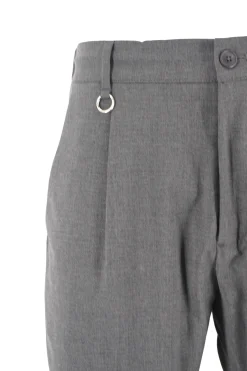 Hot Pantalone in Misto Lana con Pinces / Uomo Pantaloni