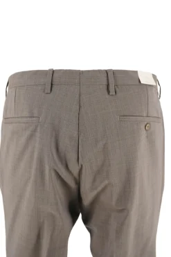 Outlet Pantalone in Misto Lana Estiva / Beige Uomo Pantaloni
