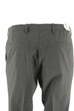 Online Pantalone in Misto Lana Estiva / Grigio Uomo Pantaloni