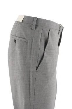 Pantalone in Misto Lana Estiva / Beige Uomo Pantaloni