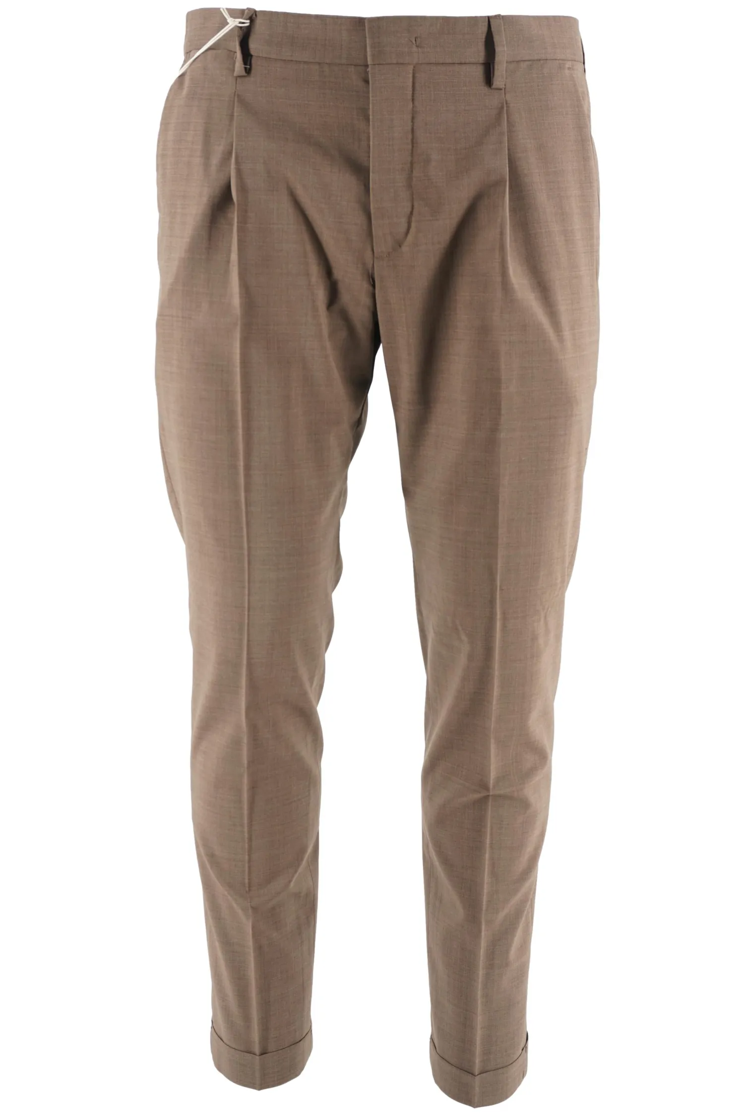 Outlet Pantalone in Misto Lana Stretch / Uomo Pantaloni
