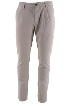 Pantalone in Misto Lino e Cotone Modello Tom / Uomo Pantaloni