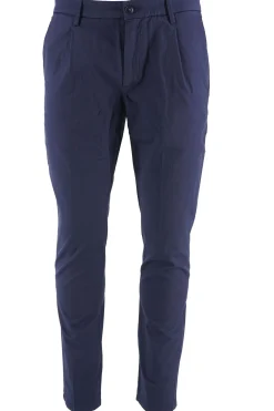 New Pantalone in Misto Lino e Cotone Modello Tom / Uomo Pantaloni