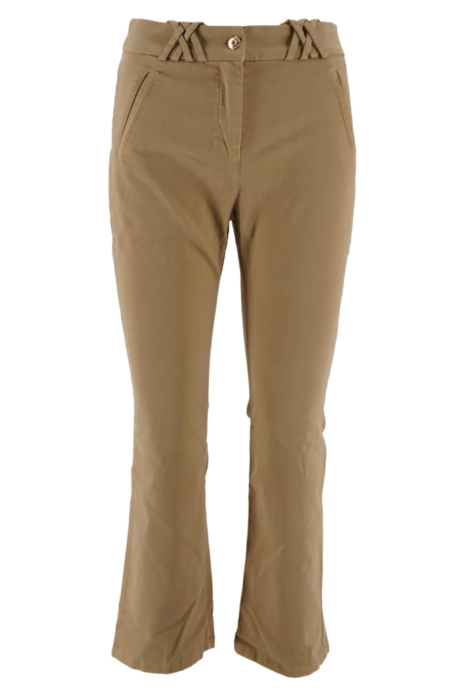 Hot Pantalone in Raso di Cotone / Donna Pantaloni