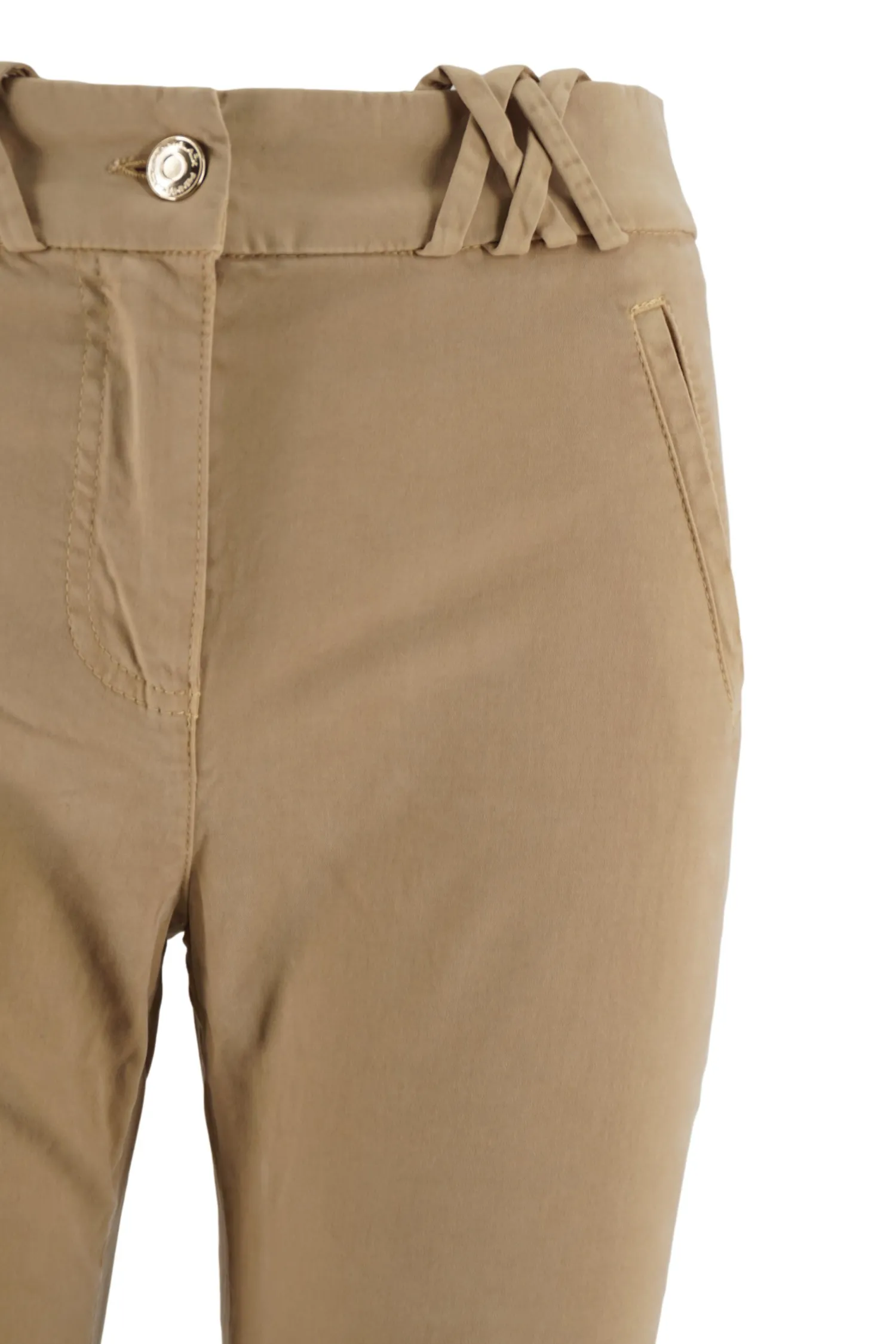 Hot Pantalone in Raso di Cotone / Donna Pantaloni