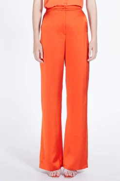Clearance Pantalone in Raso di Viscosa MaxMara / Donna Pantaloni