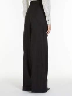 Discount Pantalone in Saglia di Lana / Donna Pantaloni