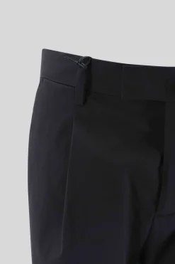 Pantalone in Techno Wool / Nero Uomo Pantaloni