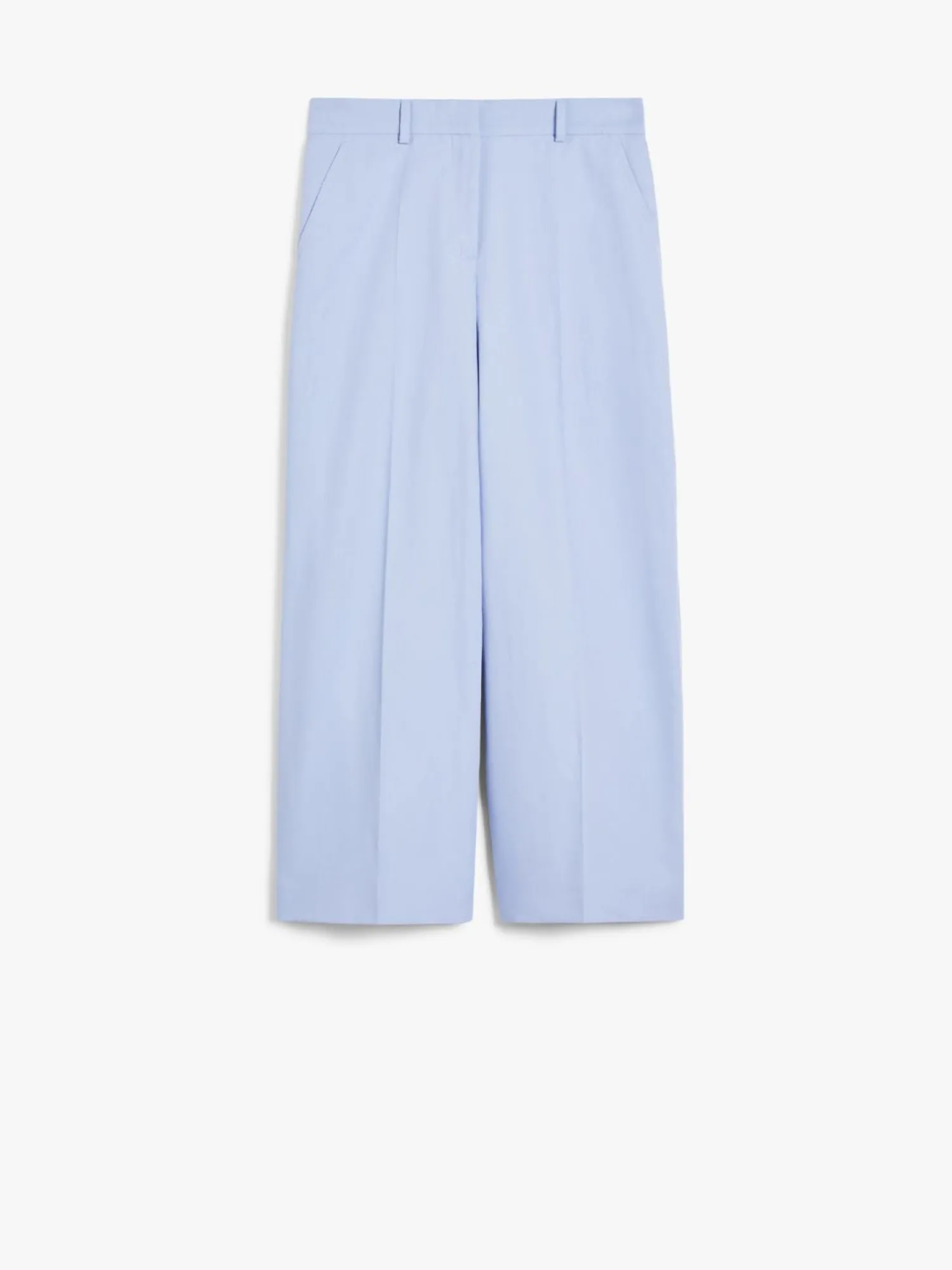 Best Pantalone in Tela di Cotone e Lino / Donna Pantaloni