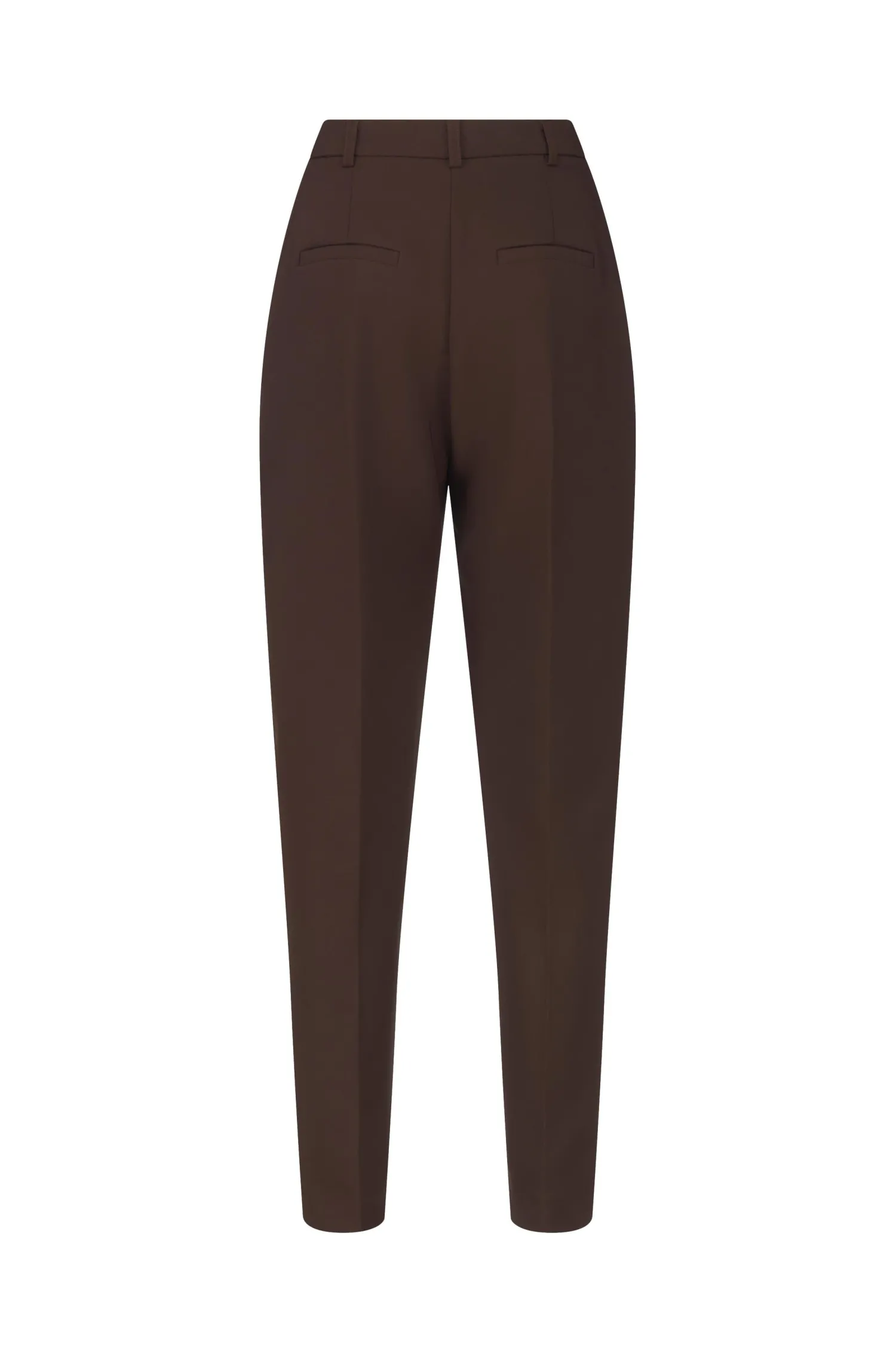 Outlet Pantalone in Tessuto Elasticizzato / Blu Donna Pantaloni