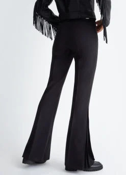 Best Pantalone in Tessuto Stretch a Vita Alta / Donna Pantaloni