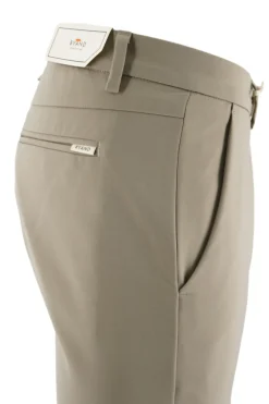 New Pantalone in Tessuto Tecnico Montecarlo / Tortora Uomo Pantaloni